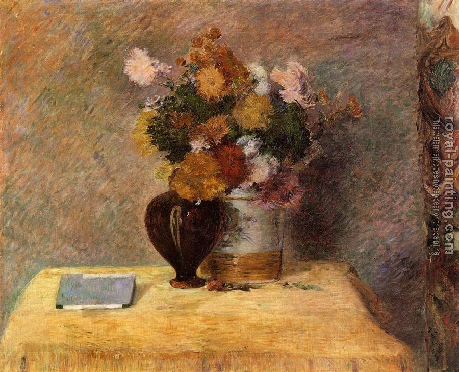 Paul Gauguin : Flowers and Japanese Book